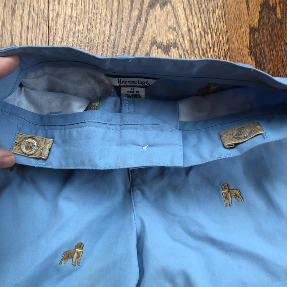 Hartstrings Embroidered Dog Shorts 4 - Picture 4 of 6